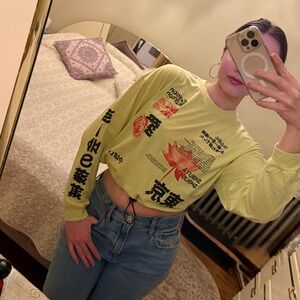 Urban Outfitters limited edition Tokyo collection long sleeve shirt